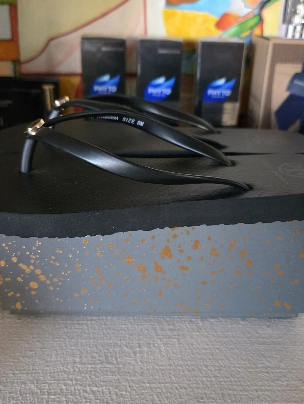 Tory Burch Flip Flops 8M Discontinued Design